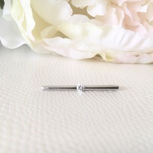 White Gold pendant with diamond